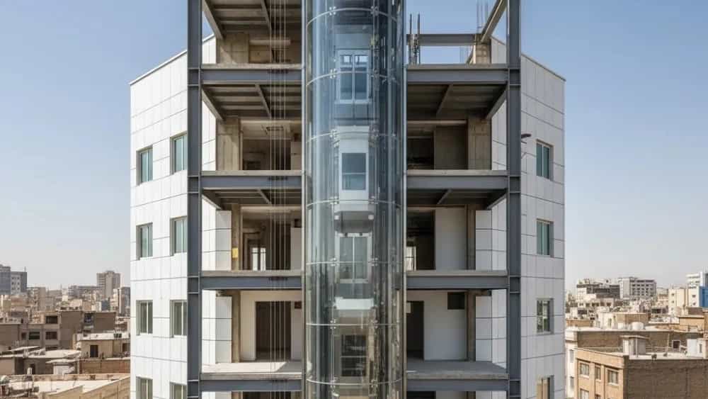 Implementation of 0 to 100 elevators in Karaj with guarantee and superior quality